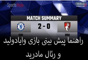 فرم پیش بینی بازی وایادولید و رئال مادرید (لالیگا اسپانیا، 10 دی) شارژ رایگان